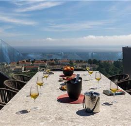 6 Bedroom Villa with Heated Infinity Pool and Sea Views in Dubrovnik, Sleeps 12